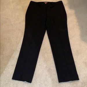 Vince Camuto Ponte Ankle Pants Black (size 6)